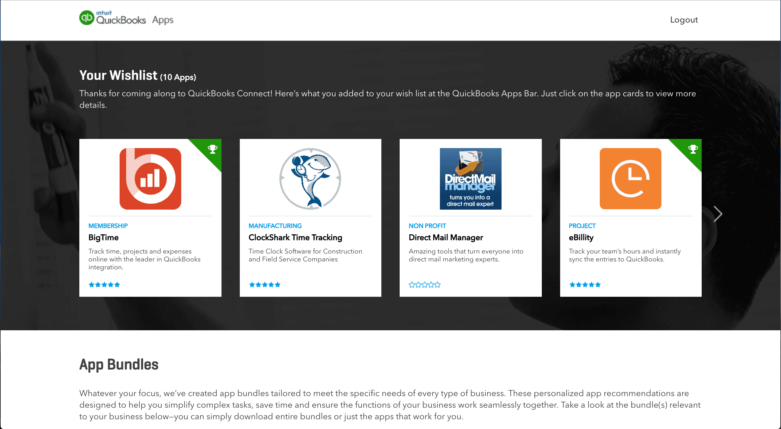 Intuit Touch Table App